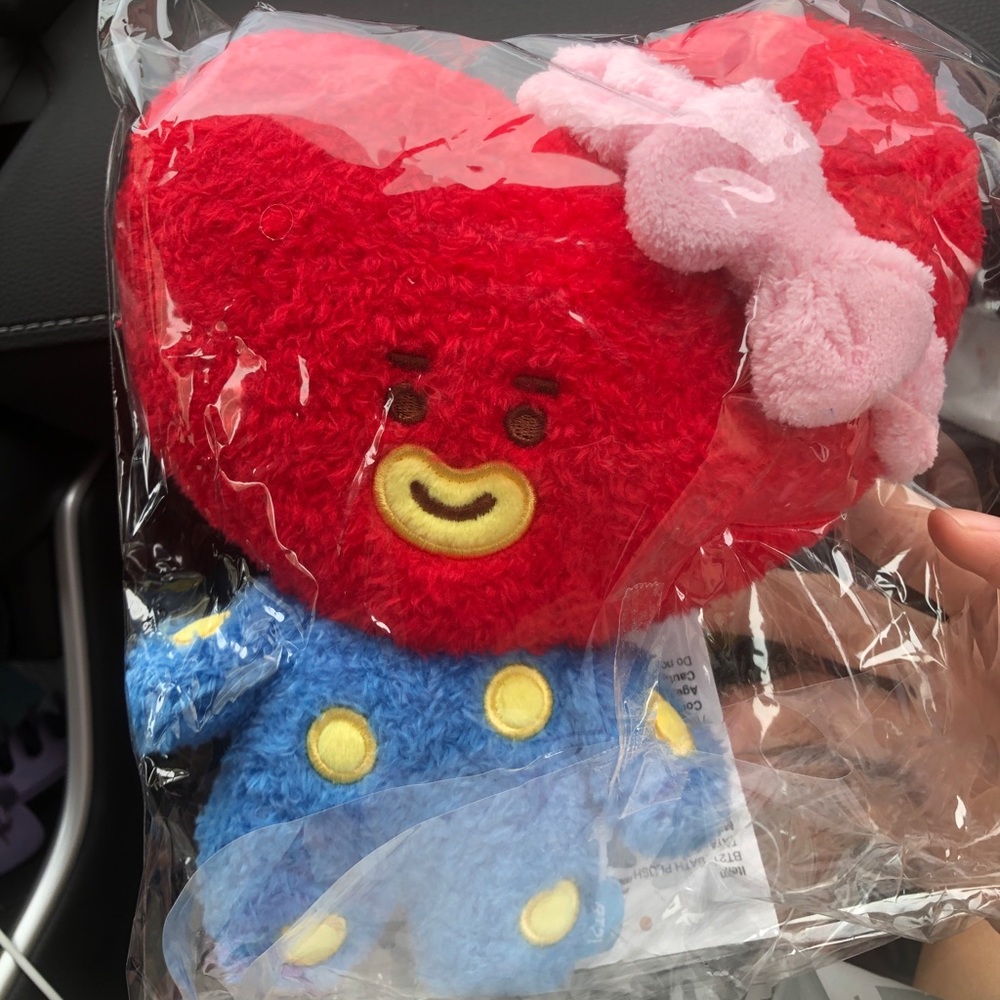 BT21 Tata bath time style plush